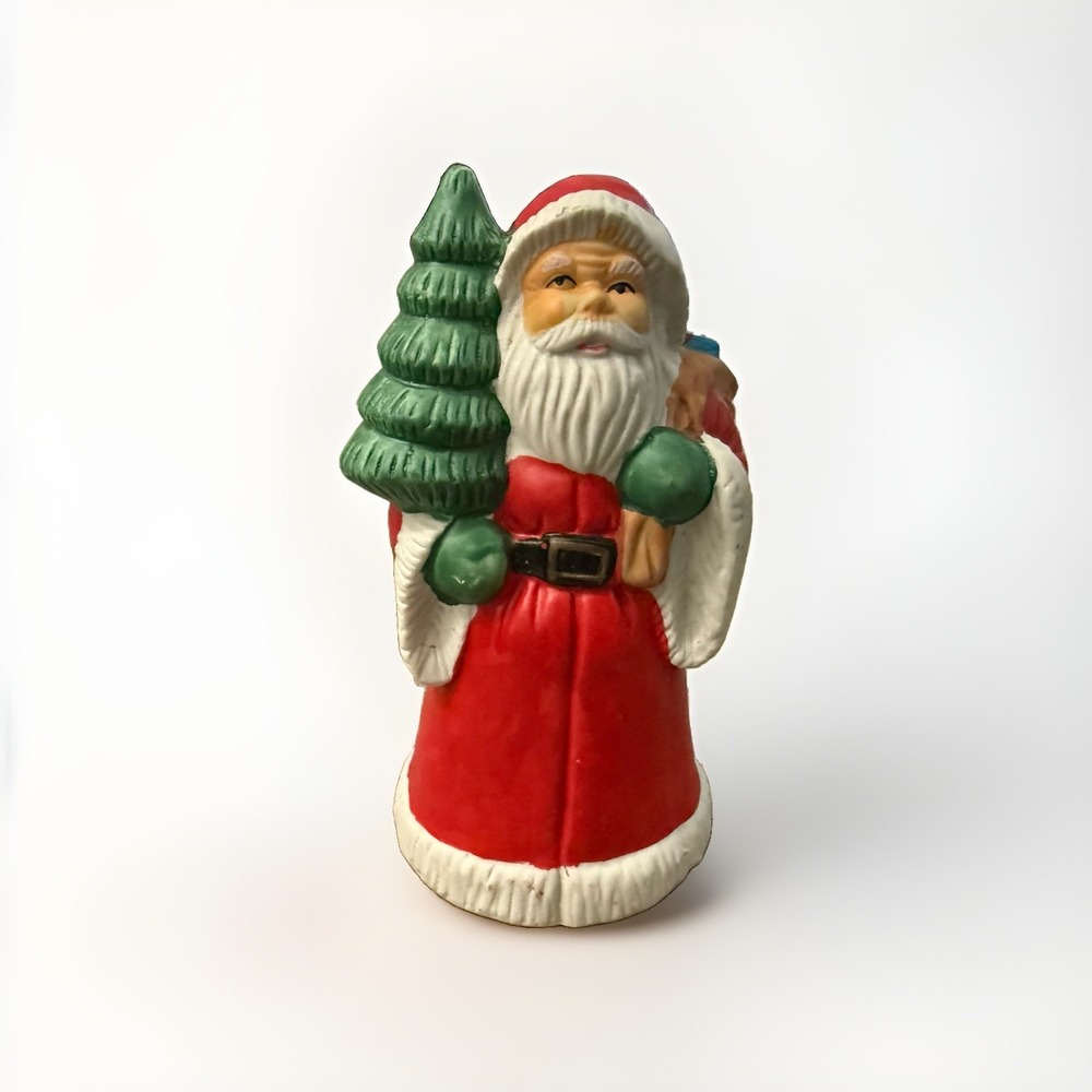 Vintage 1992 Ceramic Loomco Santa Claus Figurine EXCELLENT